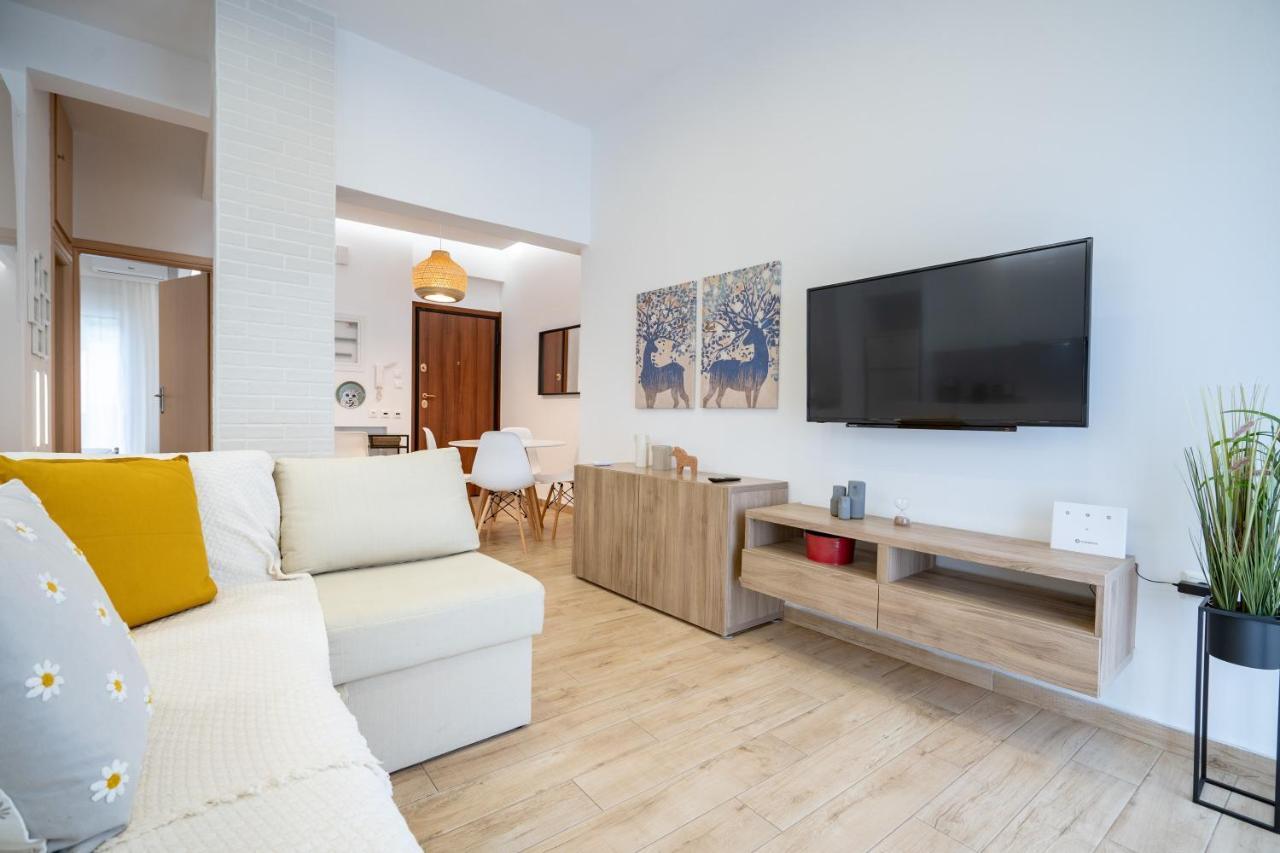Athens Central Train St. Flat For 4 Pers By Mps Apartment Ngoại thất bức ảnh