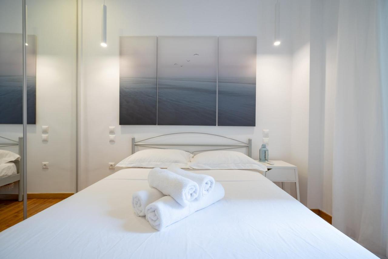 Athens Central Train St. Flat For 4 Pers By Mps Apartment Ngoại thất bức ảnh